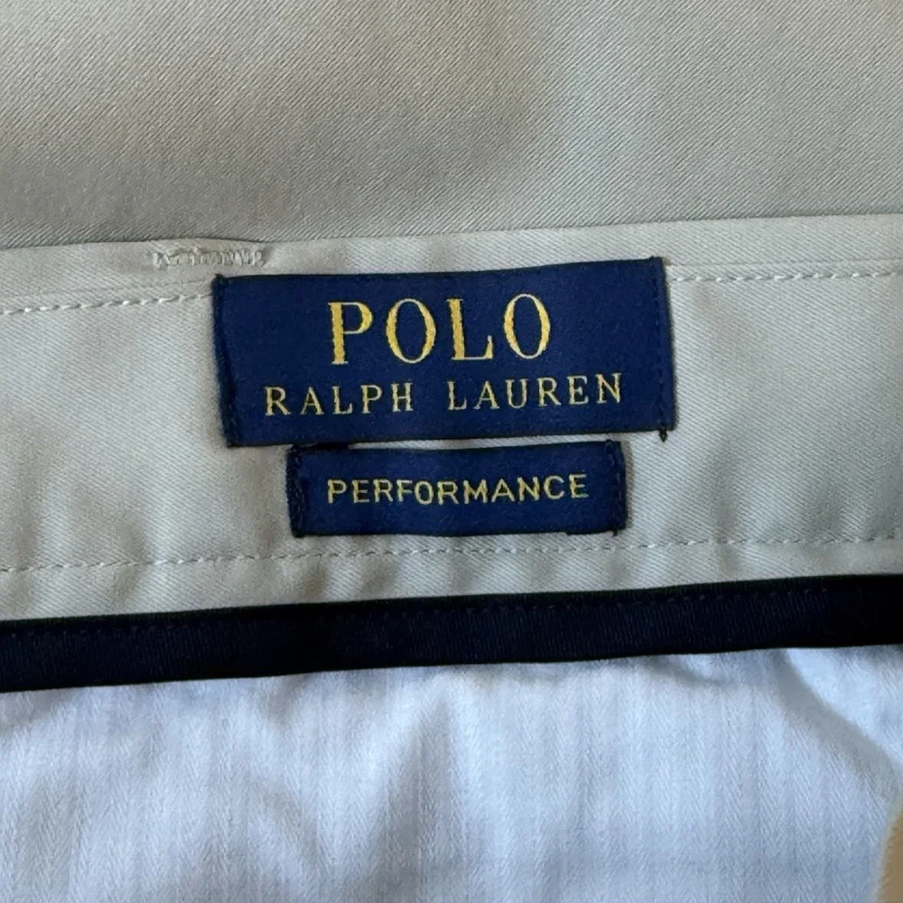 Polo Ralph Lauren Stretch Classic Fit Performance Shorts Size 36 Golf Preppy